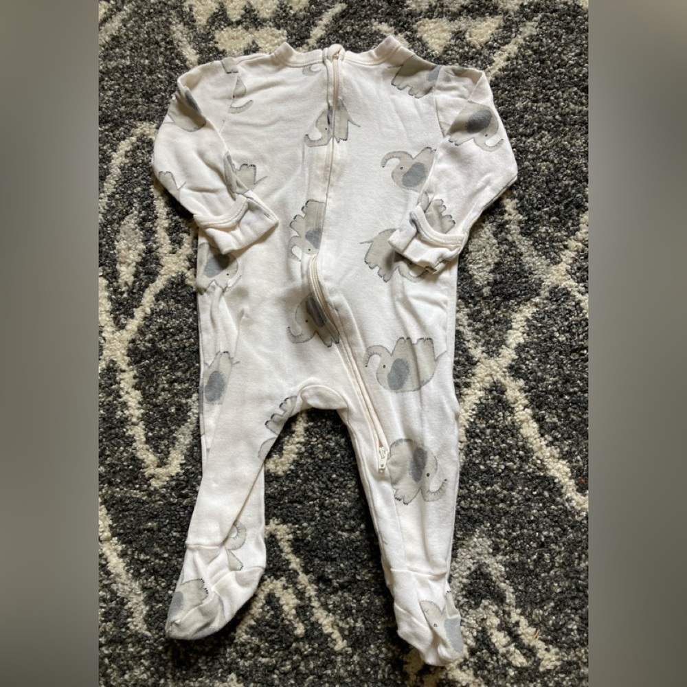 Gray elephant pjs